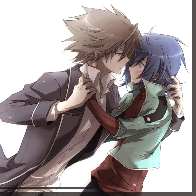 sendou aichi and kai toshiki (cardfight!! vanguard) drawn by uuta_(uturautouto)