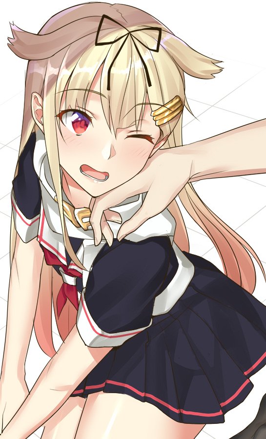 yuudachi and yuudachi kai ni (kantai collection) drawn by pallad
