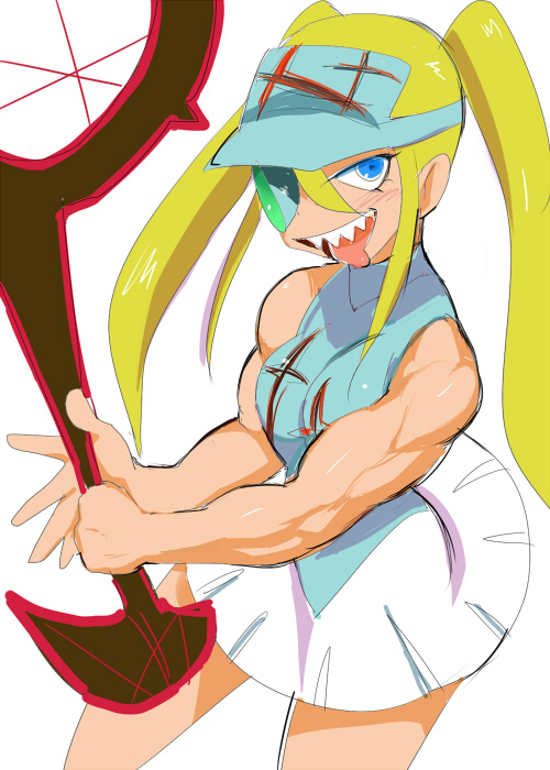 hakodate omiko (kill la kill) drawn by rabbit_inoue