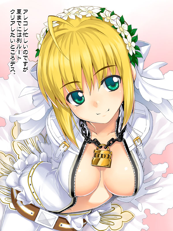 nero claudius (fate and 2 more) drawn by namonashi