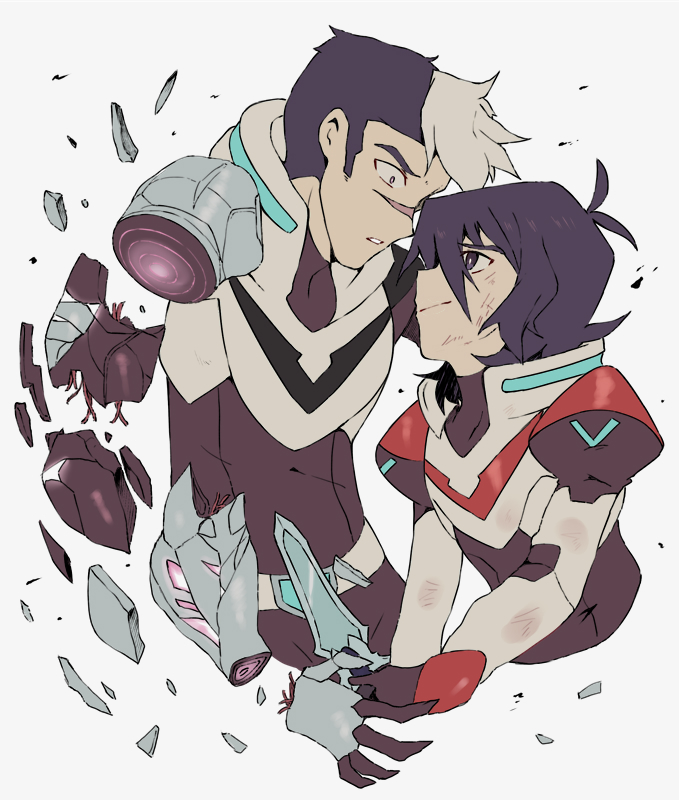 takashi shirogane and keith (voltron and 1 more) drawn by miyata_(lhr)