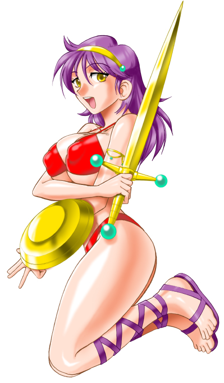 asamiya athena and princess athena (athena) drawn by mokkouyou_bond