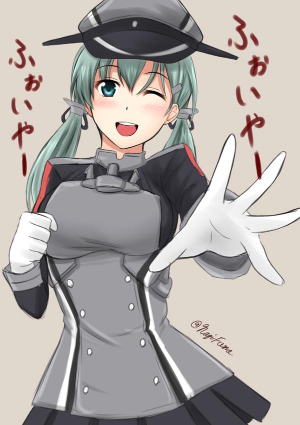 suzuya and prinz eugen (kantai collection) drawn by fuuma_nagi