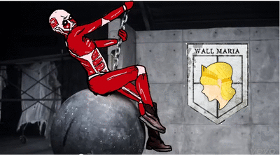 titan, colossal titan, and miley cyrus (real life and 1 more)