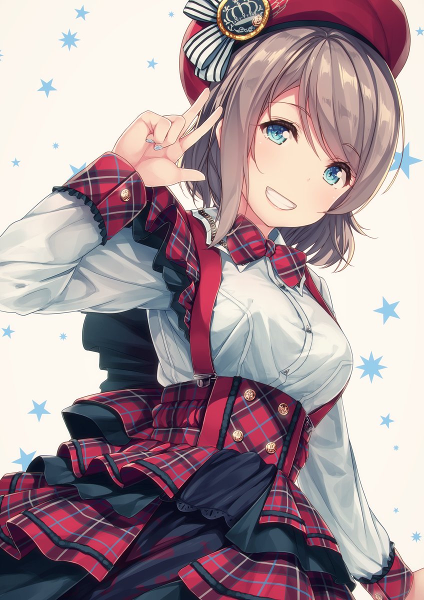 watanabe you (love live! and 1 more) drawn by siva_(executor)