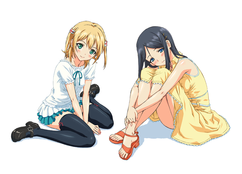 kamimura chika and kamimura haruka (sisters ~natsu no saigo no hi~)