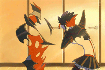 matoi ryuuko and senketsu (kill la kill) drawn by trunchbull
