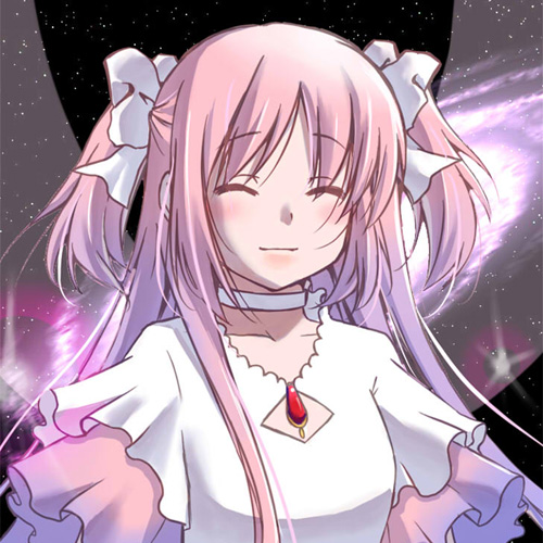 kaname madoka and ultimate madoka (mahou shoujo madoka magica) drawn by higeno_shinshi