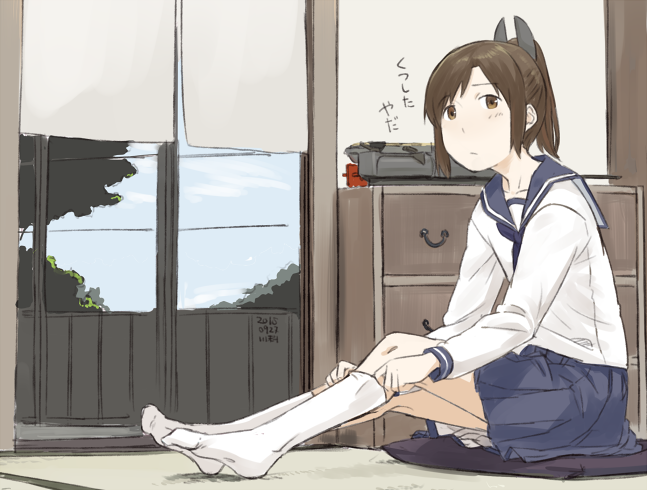 i-401 (kantai collection) drawn by kawashina_(momen_silicon)