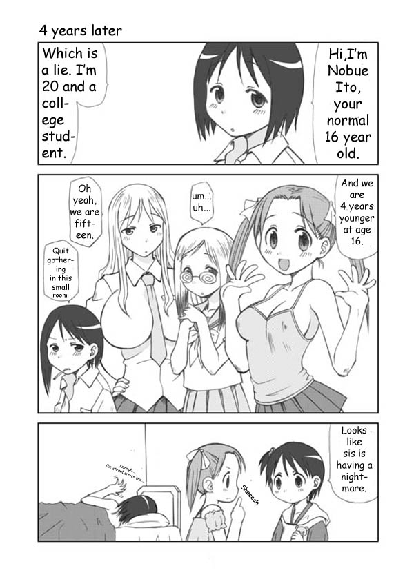 itou chika, matsuoka miu, ana coppola, sakuragi matsuri, and itou nobue (ichigo mashimaro)