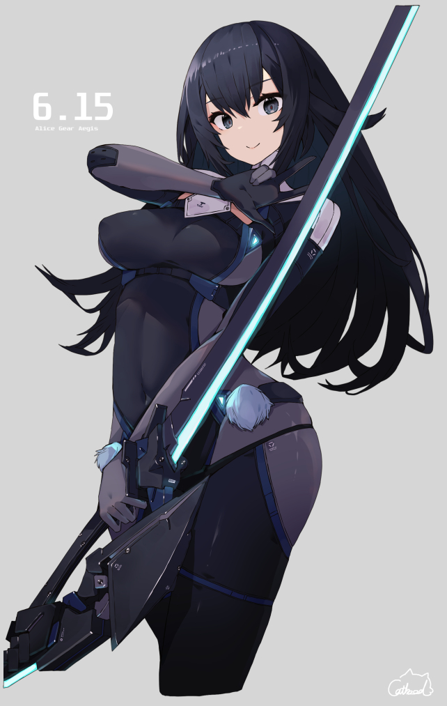 agatsuma kei (alice gear aegis) drawn by red_cat_hood