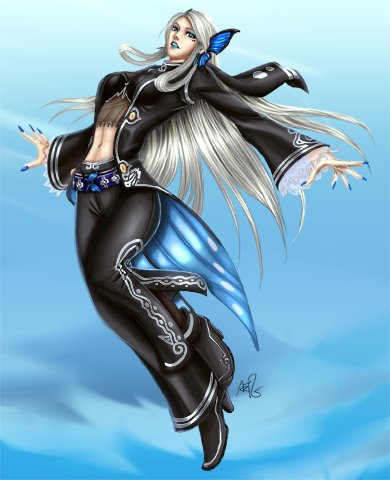 luise meyrink (the king of fighters and 3 more) drawn by remuschile