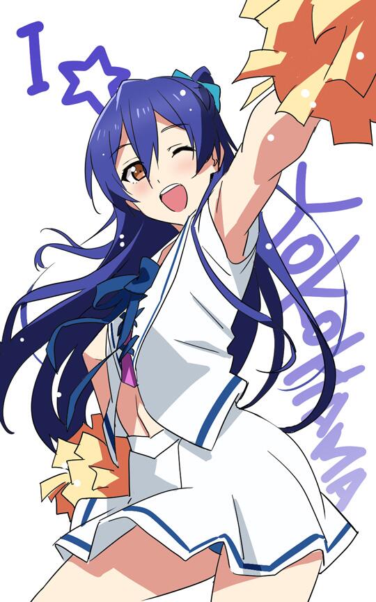 sonoda umi (love live! and 1 more) drawn by takeda_hiromitsu