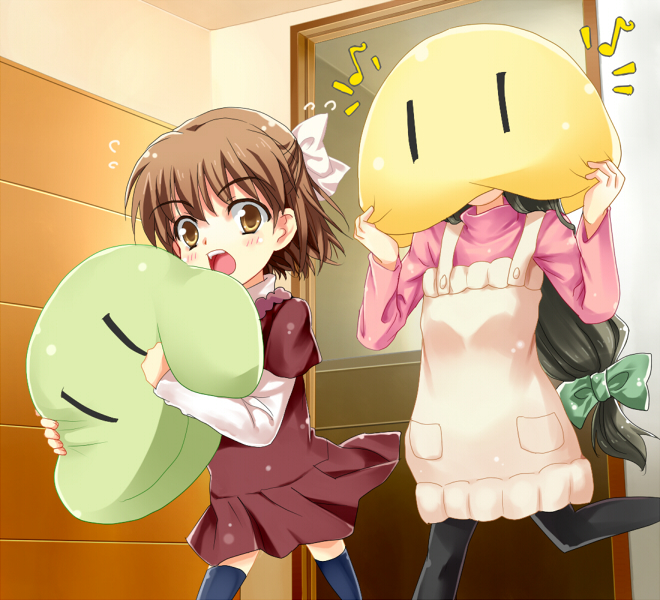ibuki fuuko and okazaki ushio (clannad and 1 more) drawn by yaoto