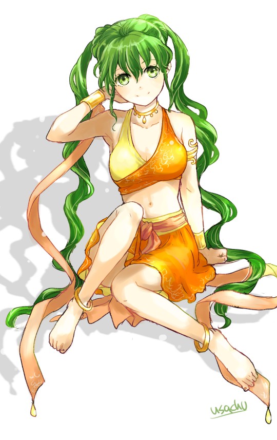 silvia (fire emblem and 1 more) drawn by usachu_now