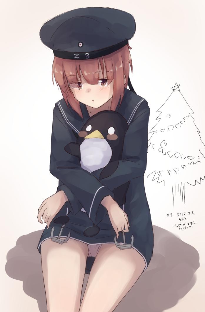z3 max schultz and failure penguin (kantai collection) drawn by kuuru_(kuuru-n)