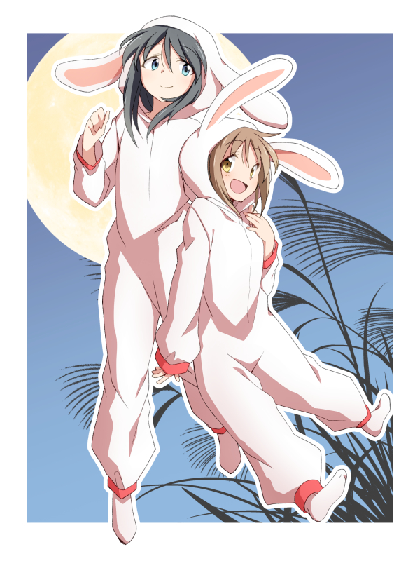 aikawa nozomi and shinozuka satsuki (conflict girl) drawn by dairi