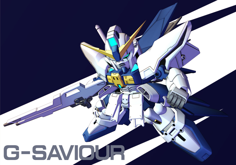 g-saviour gundam (gundam and 2 more) drawn by yugo_ama_toki