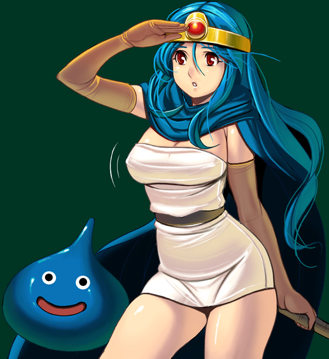 slime and sage (dragon quest and 1 more) drawn by kouno_(masao)