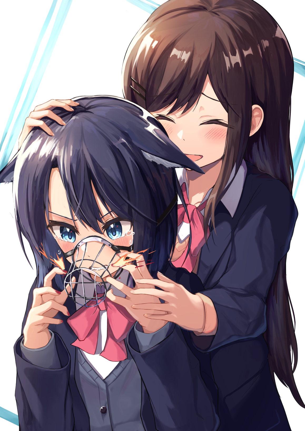 Adachi Sakura And Shimamura Hougetsu Adachi To Shimamura Drawn By Suzushi Moruto Danbooru