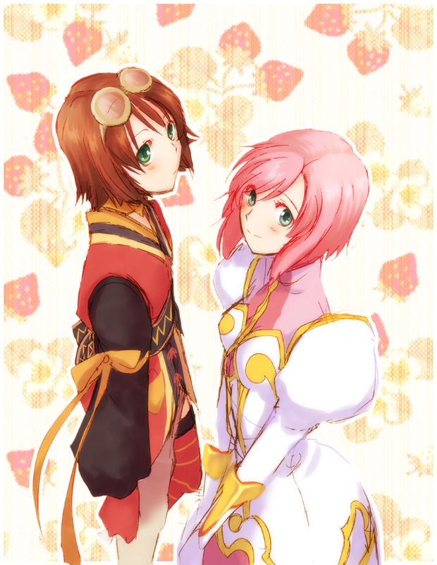 estellise sidos heurassein and rita mordio (tales of and 1 more) drawn by sakazakimay