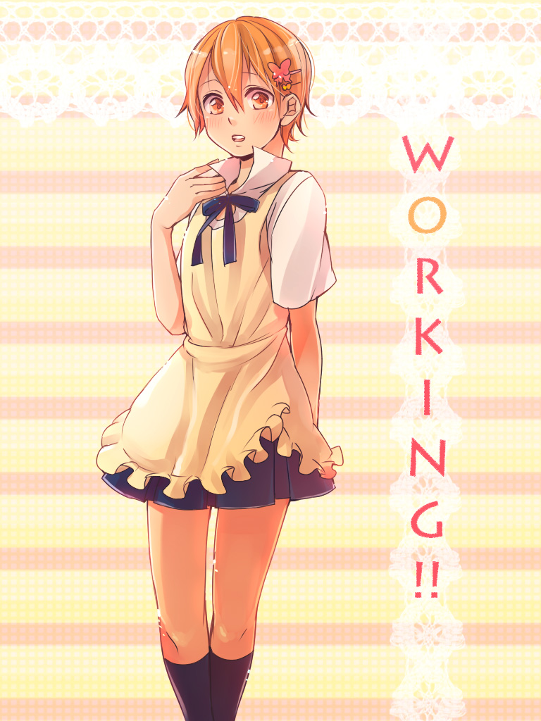 inami mahiru (working!!) drawn by motobi_(mtb_umk)