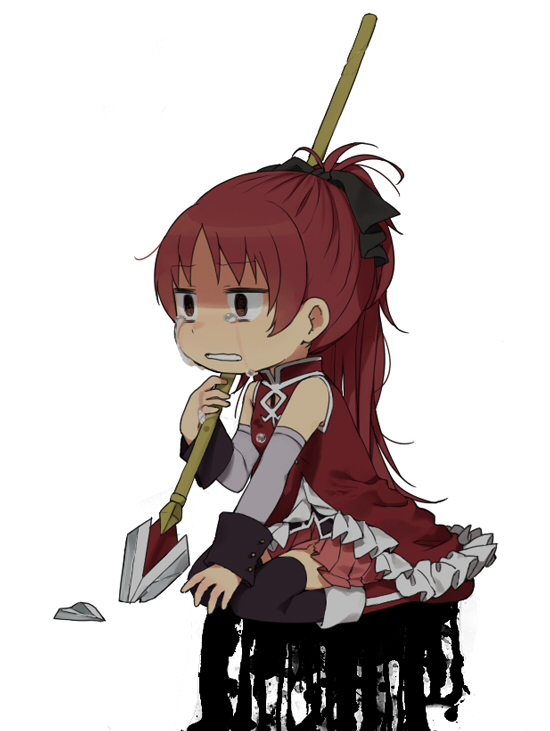 sakura kyoko (mahou shoujo madoka magica) drawn by tsuduya_(knt31)