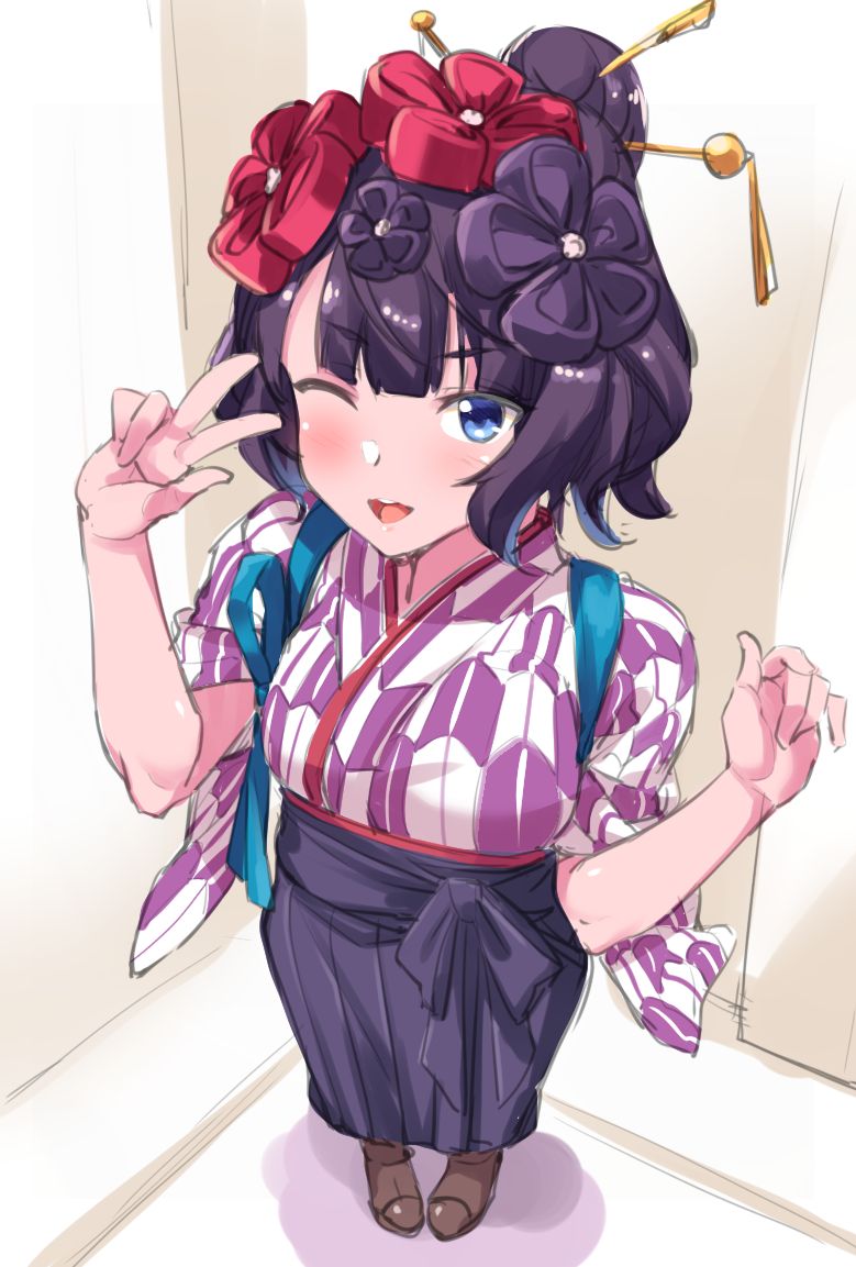 katsushika hokusai (fate and 1 more) drawn by shirokuma_a