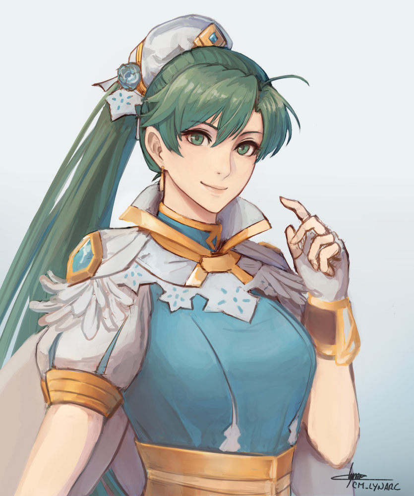 lyn (fire emblem and 2 more) drawn by lynarc