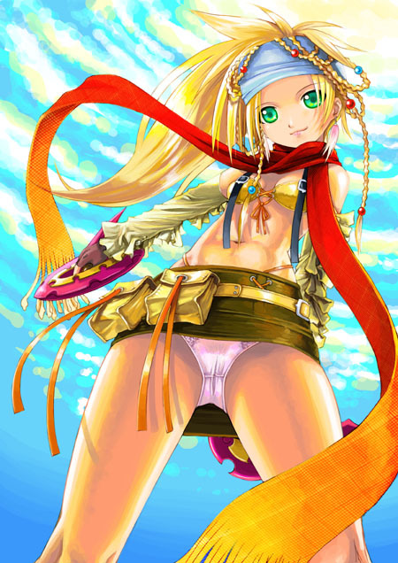 rikku and thief (final fantasy and 2 more)