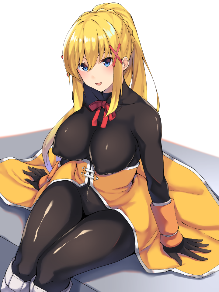 darkness (kono subarashii sekai ni shukufuku wo!) drawn by black_mutou