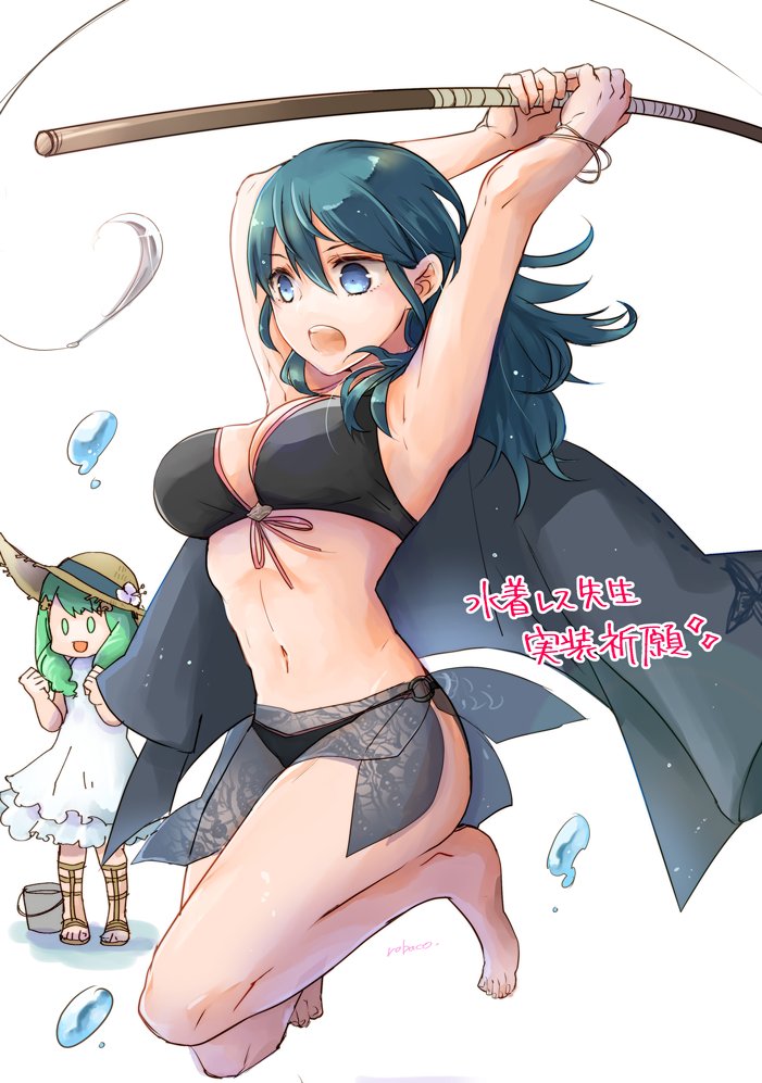 female byleth and flayn (fire emblem and 1 more) drawn by robaco