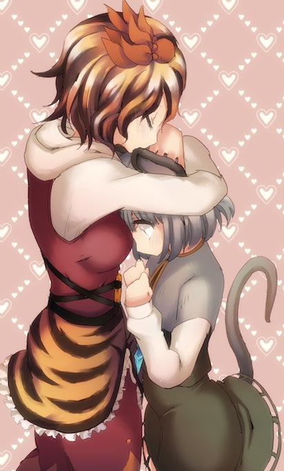 nazrin and toramaru shou (touhou) drawn by cream_(nipakupa)