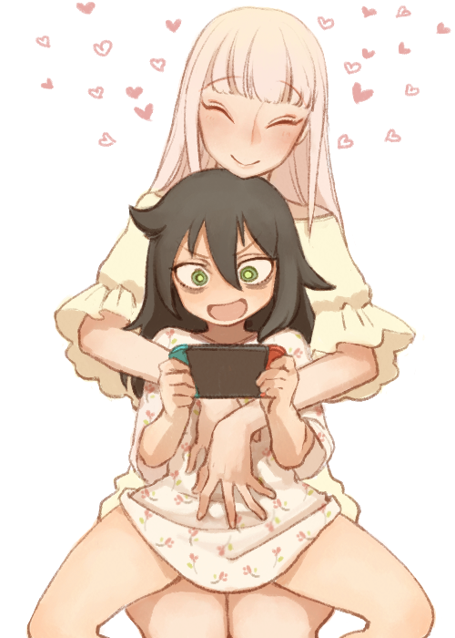 kuroki tomoko and katou asuka (watashi ga motenai no wa dou kangaetemo omaera ga warui!) drawn by bobfosse