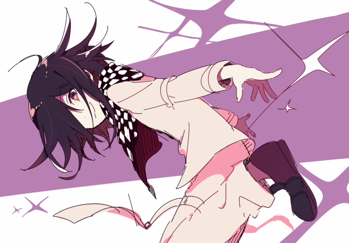 oma kokichi (danganronpa and 1 more) drawn by 4_(nakajima4423)