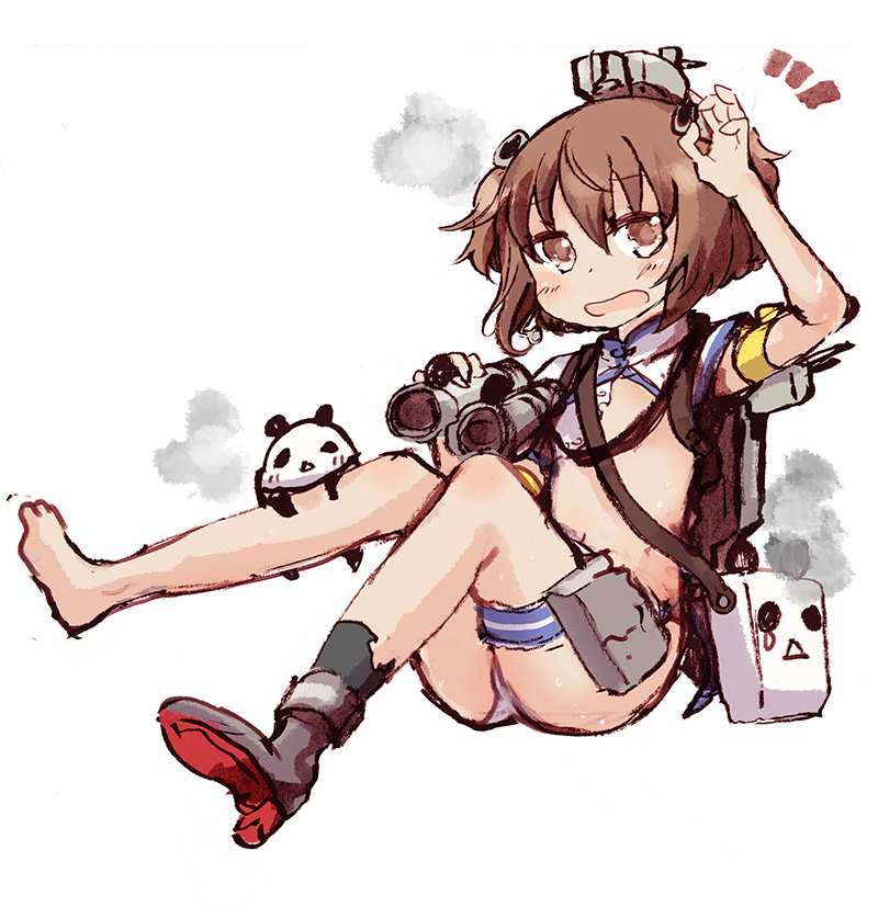 yukikaze and tan yang (kantai collection) drawn by shinryou_rei