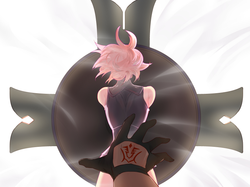 mash kyrielight and fujimaru ritsuka (fate and 1 more) drawn by shiba44469