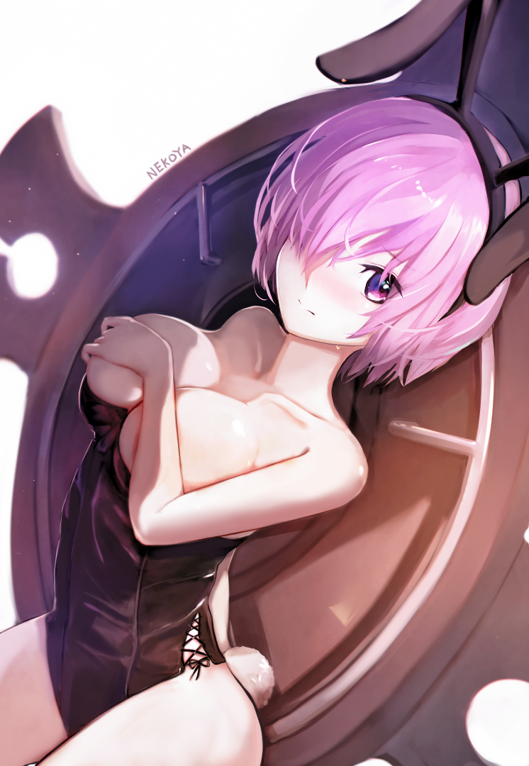 mash kyrielight (fate and 1 more) drawn by nekoya_(liu)
