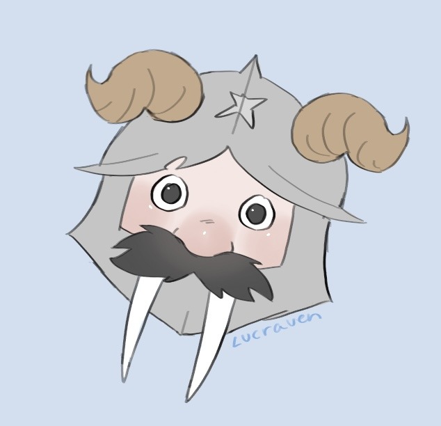 senshi (dungeon meshi and 1 more) drawn by lucraven