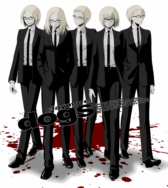 clare, miria, helen, deneve, and jean (claymore and 1 more) drawn by calanthe_(artist)