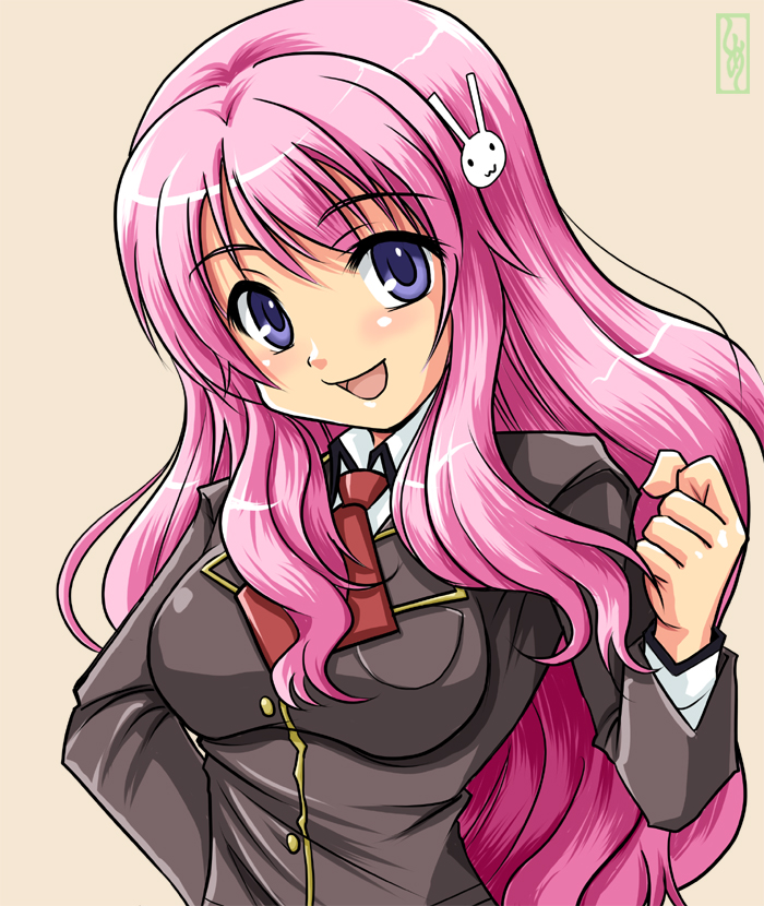 himeji mizuki (baka to test to shoukanjuu) drawn by shimeta_hiromitsu