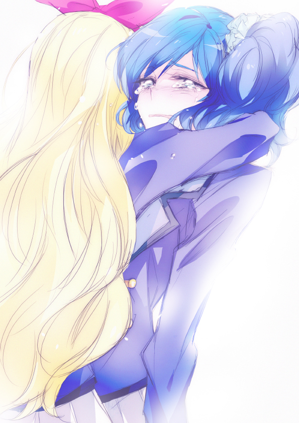 hoshimiya ichigo and kiriya aoi (aikatsu!) drawn by tima