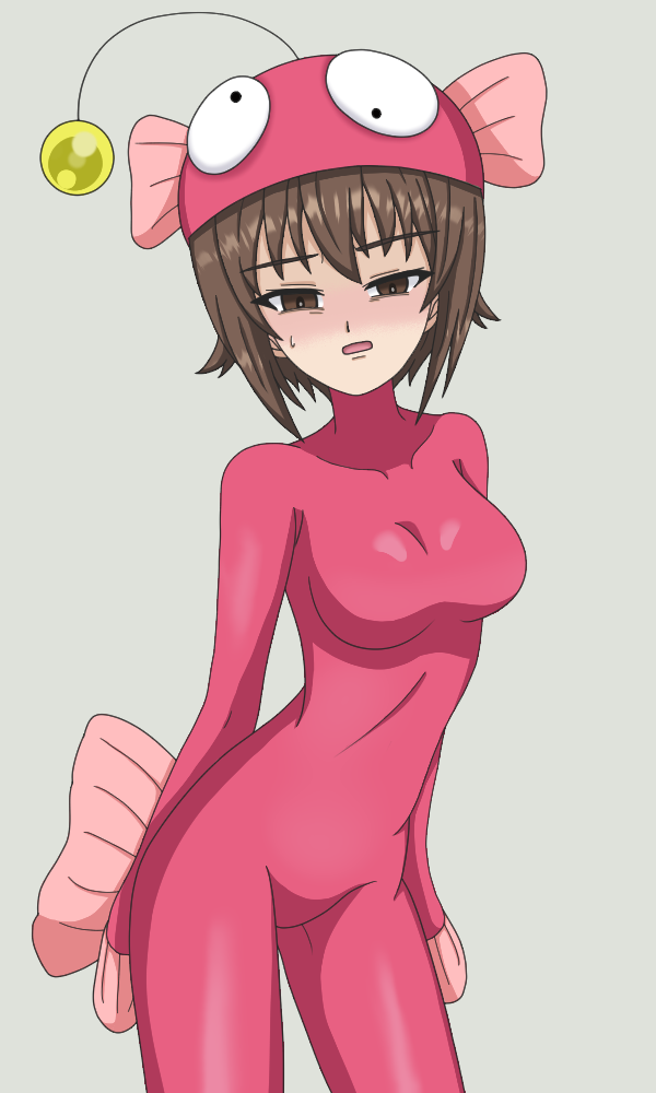 nishizumi maho (girls und panzer) drawn by kkonmulbeom_nyomy