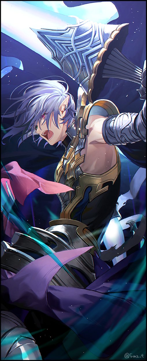 grimnir (granblue fantasy and 1 more) drawn by 5mz_t