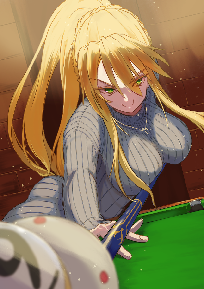 artoria pendragon (fate and 1 more) drawn by inugami86