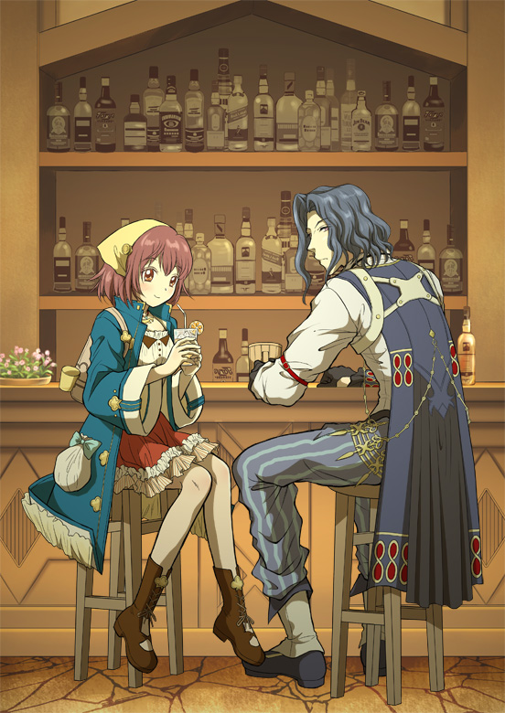 sophie neuenmuller and harol simens (atelier and 1 more) drawn by chima_(angelique)
