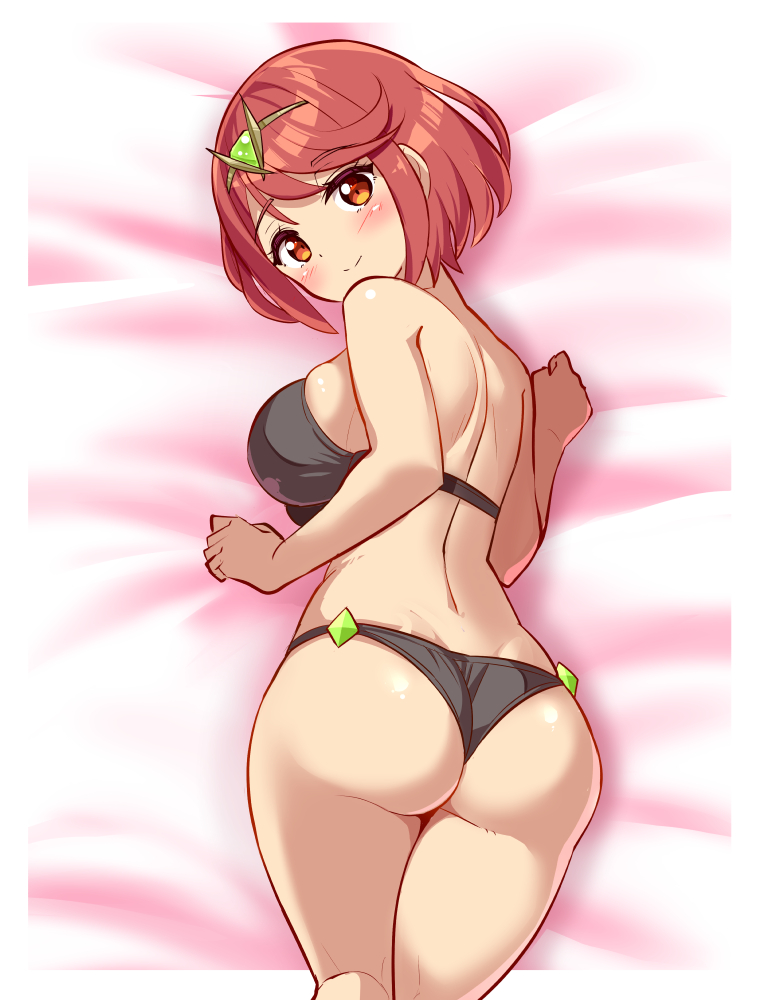 pyra (xenoblade chronicles and 1 more) drawn by cougar_(cougar1404)