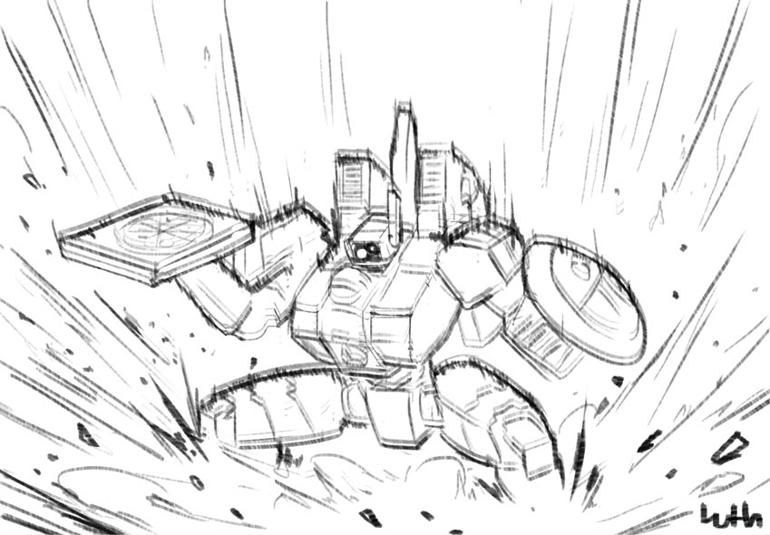 t'au and commander farsight (warhammer 40k) drawn by lutherniel