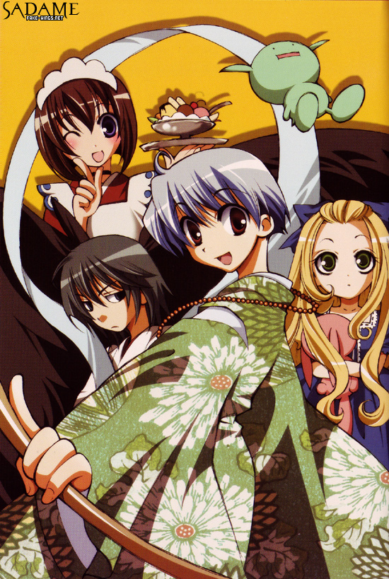 haruka, youko, ichinomiya kantarou, muu-chan, and rosalie (tactics) drawn by kinoshita_sakura