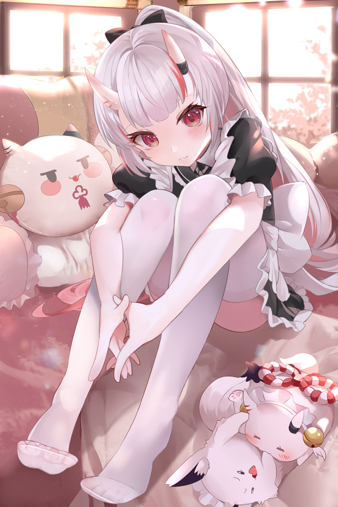 nakiri ayame, poyoyo, and fubuchun (hololive) drawn by mujinbensin